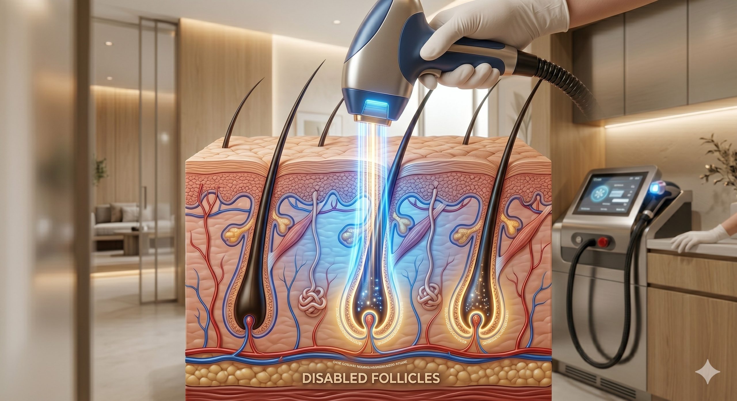 Medical Grade Diode Laser Hair Removal | FDA Cleared & Safe for All Skin Types scenario 3