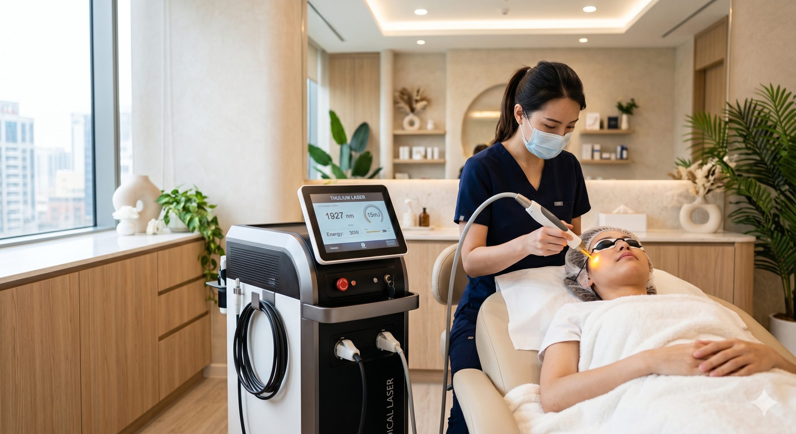 The Ultimate Clinic Guide to Non-ablative thulium laser downtime: Efficacy, Wavelengths, and ROI details