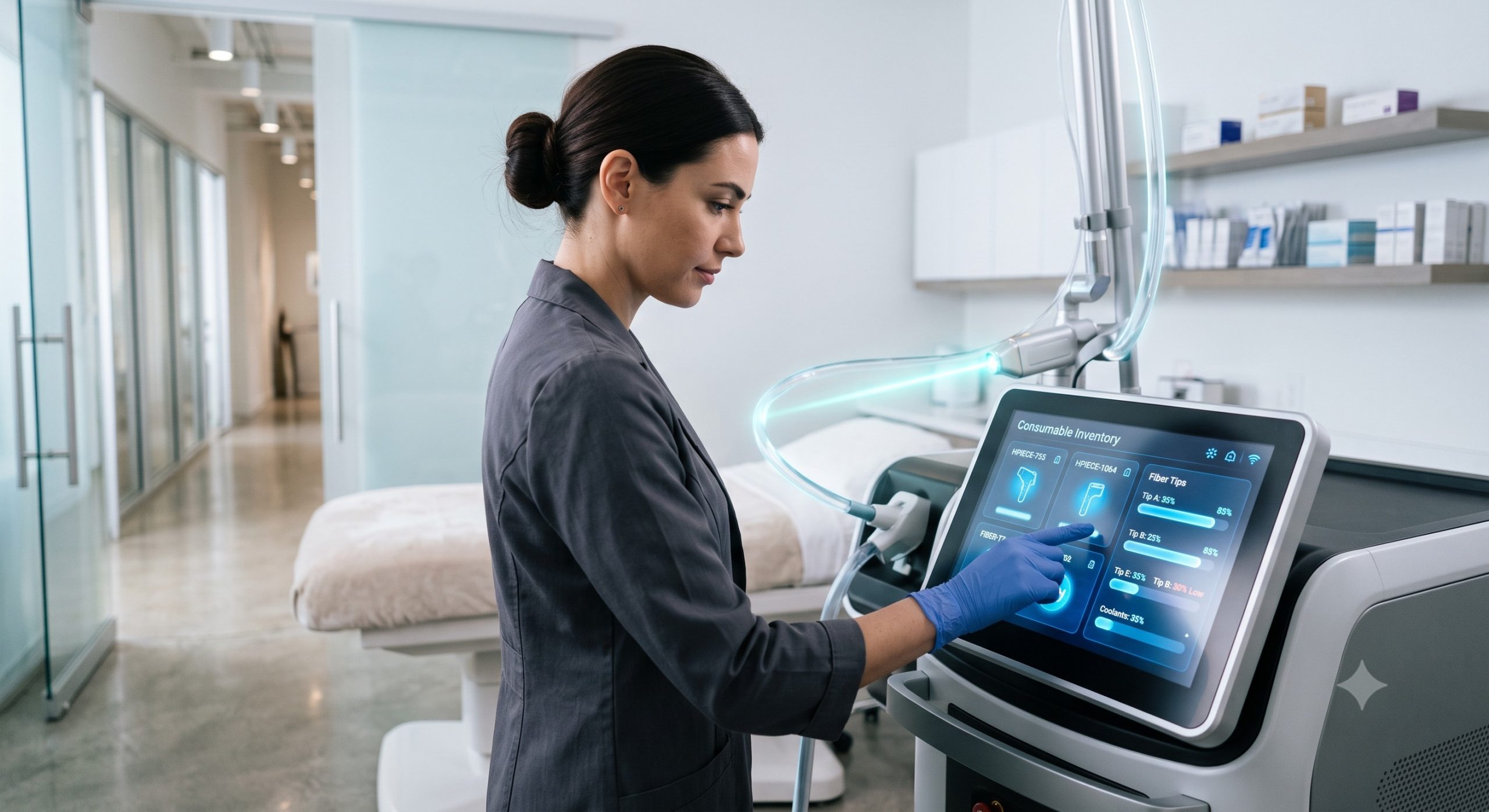 Understanding Lifetime Cost of Ownership and Handpiece Durability in Managing Consumable Inventory for Lasers details